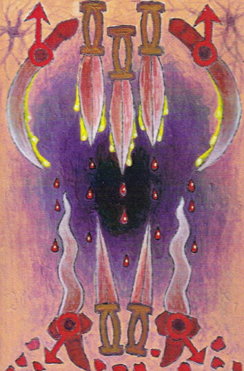 Nine of Swords Rosetta Tarot